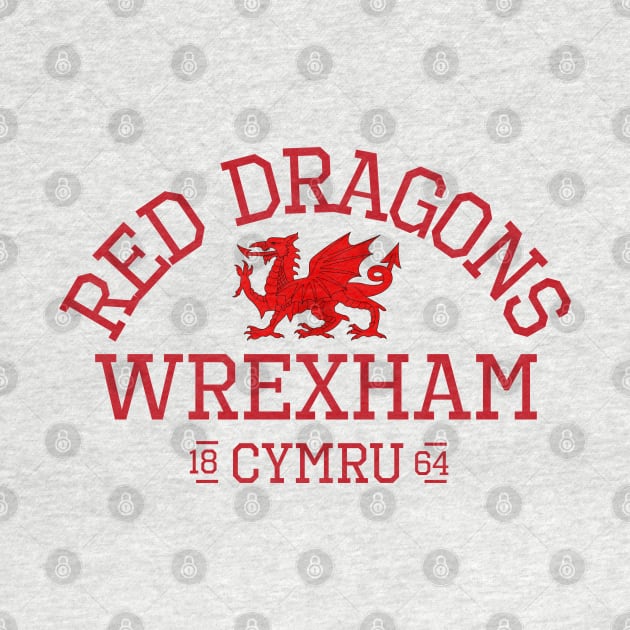 Wrexham, Red Dragons, Cymru by Teessential